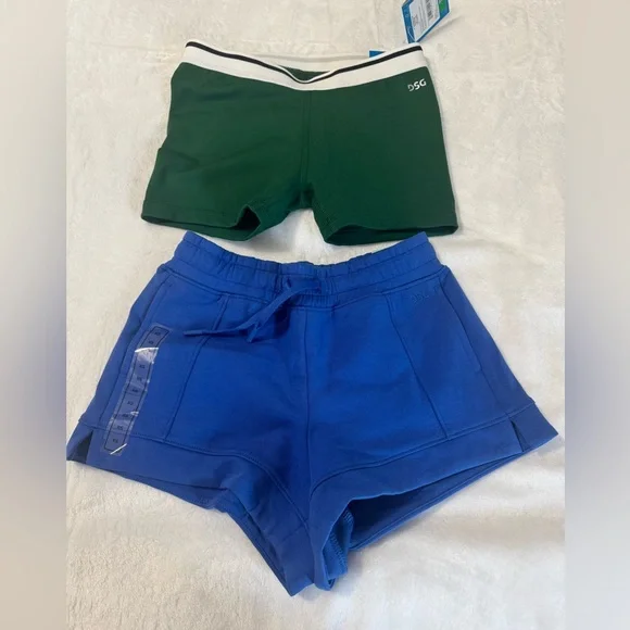 Lot of 2 DSG Girls Athletic Shorts Size XS - Picture 1 of 10